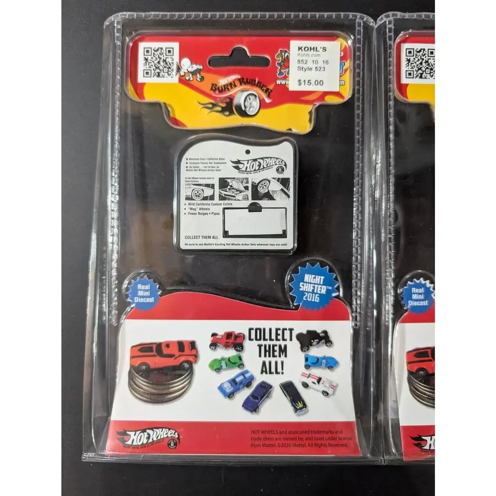 Lot of 3 World's Smallest Hot Wheels 50th Anniversary Sealed Mini Cars